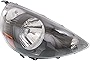 For Honda Fit Headlight 2007 2008 Passenger Side Bulbs Included Night Hawk Black DOT Certified HO2503131 | 33101-SLN-A01ZC