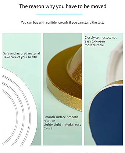 8.6" Pottery Sculpting Wheel,Sculpture Banding Wheel Tool Plastic Steel Turntable Cake Turntable Decorating Table Pottery Art Turntable Diy Baking Cake Cream Decorating Pottery Turntable #TOP3