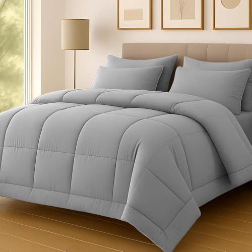 Grace Edredón doble de 10,5 tog (paquete de 2) para noches cálidas y acogedoras, edredón doble grueso y acogedor para todo el año, diseñado en el Reino Unido, antibacteriano, ultrasuave, transpirable
