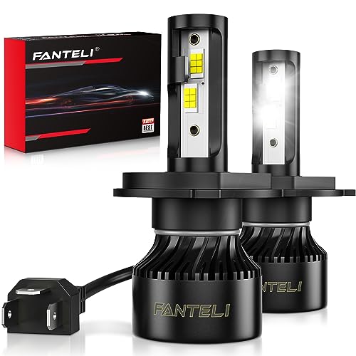 FANTELI // Bulbs 6500K Cool White 40000LM 900% Brightness Backup 1:1 Size Plug and Play IP68 Waterproof Interior Off-Road Lights Pack of 2