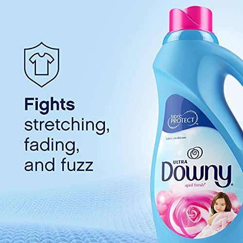 image for Downy Ultra Plus Laundry Fabric Softener Liquid, April Fresh Scent, 15