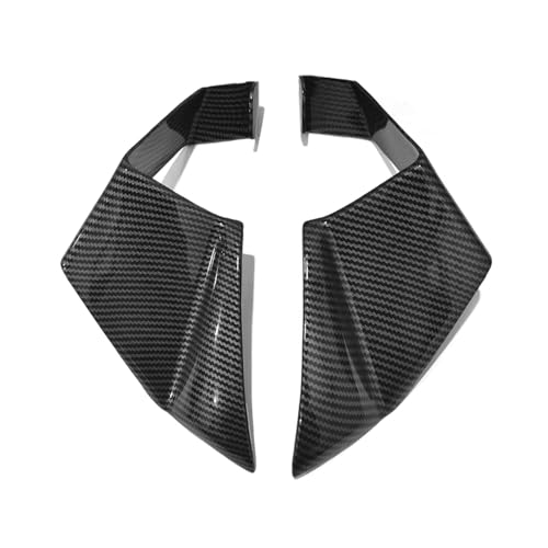 Ailes de moto pour sorties sur piste avec Kawasaki ZX-10R kit spoiler aspect carbone