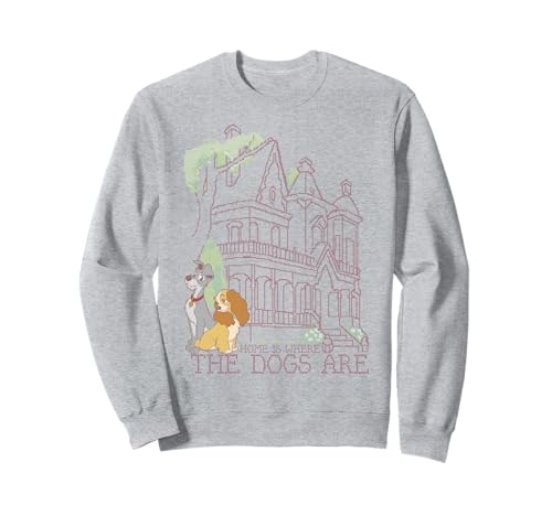 Sweatshirt Disney Lady And The Tramp pour exprimer l'amour de nos compagnons