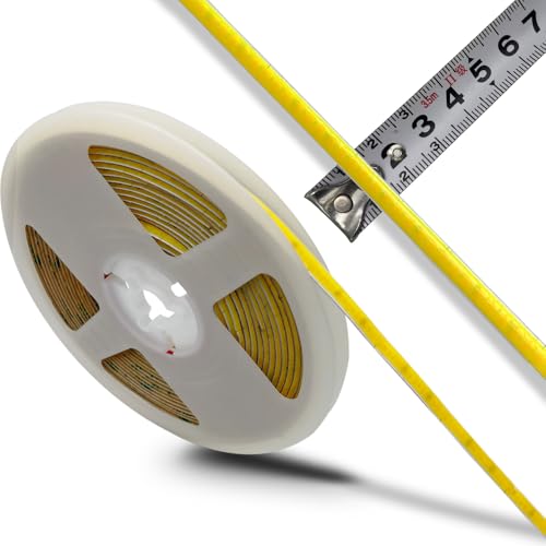 Tira LED COB Doble Blanco 5M 608 LEDs/m 24V Flexible miniatura 1