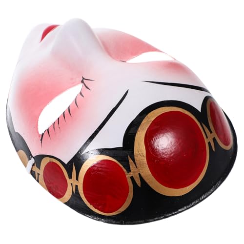 FUNOMOCYA Opera Decorative Mask for Home Wall Decoration Traditional Floral Style Unique Party Mask Prop Drama Face Art