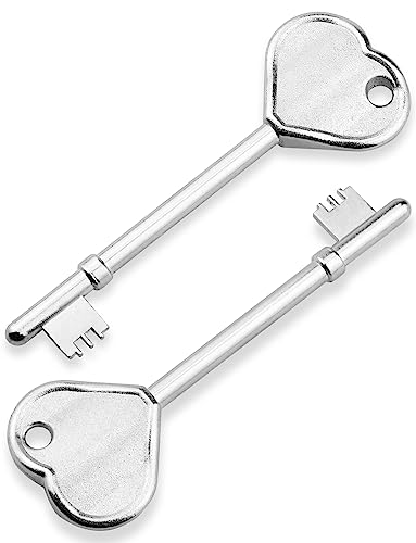 Mellbree Upgraded All-Metal Disabled Key for UK Toilets - 2 Pack
