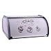Panera, Metal Caja De Pan De Almacenamiento, Estilo Nórdico Roll Top Gire La Tapa, Manténgase Fresco Y Ahorre Espacio, Suministros De Cocina, Hotel, Bar (Gris)