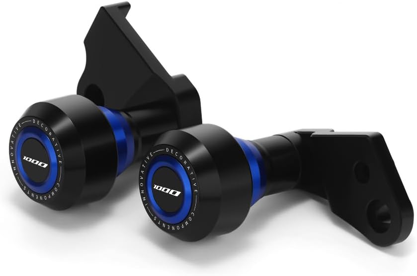 Modeer For S.uzuki GSX-R 1000 2017-2022 GSX R1000R 2017-2024 Motorcycle Frame Anti-collision Falling Protection Slider Crash gsx r1000 r Accessories (blue)