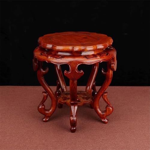 Table d'exposition pour bonsaïs en palissandre massif, un support artisanal d'exception - 8