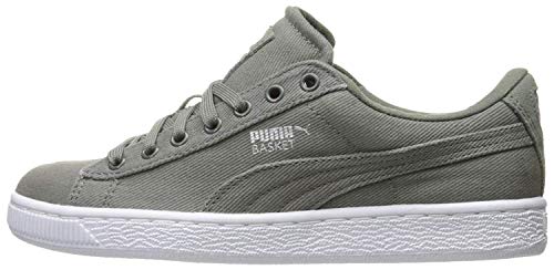 PUMA Puma Men's Basket Classic CVS Sneaker, Agave Green, 4 M US
