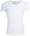 Produktbild KEY LARGO Herren Vintage Used Destroyed Look Uni Basic T-Shirt Bread New Round Neck tiefer Rundhals Ausschnitt einfarbig T00621, Grösse:XL, Farbe:Weiß