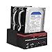 Produktbild Byged USB 3.0 HDD Dock Station, 2,5 Zoll 3,5 Zoll Externe Dual-Bay USB3.0 SATA/IDE HDD Dockingstation für 2,5/3,5 Zoll HDD und SSD, Offline Clone HUB Reader.(EU)