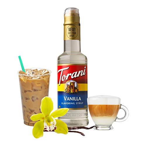 Image of Torani Vanilla Flavored Drink Syrup, 12.7 fl oz, 4 Pack