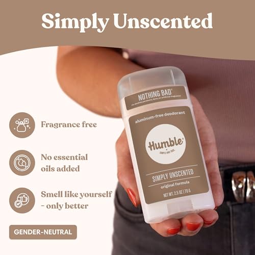 Image of Humble Aluminum-Free Deodorant, Simply Unscented - 1 Pack