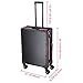 AW Rolling Makeup Case Mirror Light 26inch Extra Large Cosmetic Storage Luggage Travel Adjustable Leg Extendable Tray