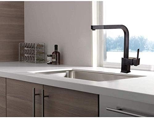 Robinet d'eau chaude et froide extractible pour évier encombré - 3
