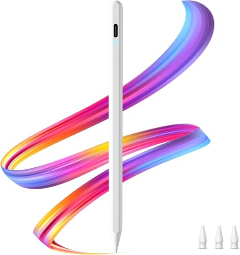#VerdientProvisionen<br>Stift für Apple iPad 2018 2025 mit Schnellladeleistung Palm Rejection Pencil Kompatibel für i Pad 11/10/9/8/7/6 Pro M4/12 9/11/13