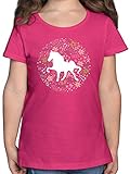 pferd blumenkohl In der Farbe Fuchsia und Größe 140 (9/11 Jahre) findest du das perfekte Textil: Pferdeliebe tshirt