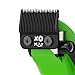 TPOB Slime Play Barber Hair Clippers & Trimmer for Men 7500 RPM with Rubber Grips (Green 2 Set)
