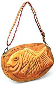鯛焼き　ショルダーバッグ　ハンドメイド　カエルポーチ 鯛焼き ショルダーバッグ ハンドメイド カエルポーチ