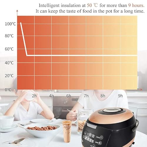 Kommerzieller Bubble Milk Tea Maker und Tapioka Pearl Kocher mit Speisenwärmer für Bäckereien und Dessertläden, langlebiger 5-Liter-Einsatz, 110 V