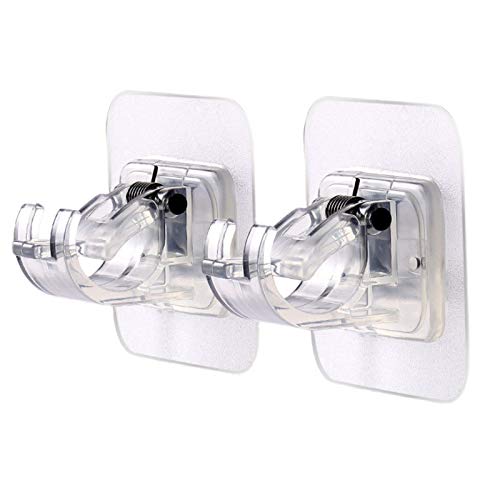 LZYANG Crochet Auto-adhésif Tringle à Rideau Crochet Porte-Serviettes Auto-adhésif Crochet Bâton Tringle à Rideau De Douche Clip Suspendu Convient pour La Salle De Bain Familiale Cover