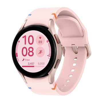 Samsung Galaxy Watch FE 40mm Bluetooth Display de 1.19", Tela Super AMOLED Rosé