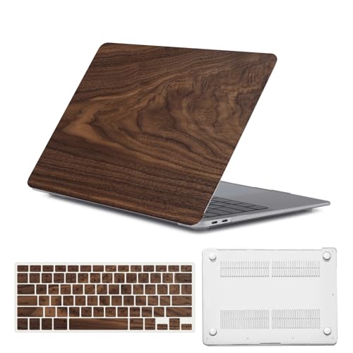 Coque protection MacBook Pro 13 Pouces 2013 2014 A1502 Retina plastique rigide effet bois