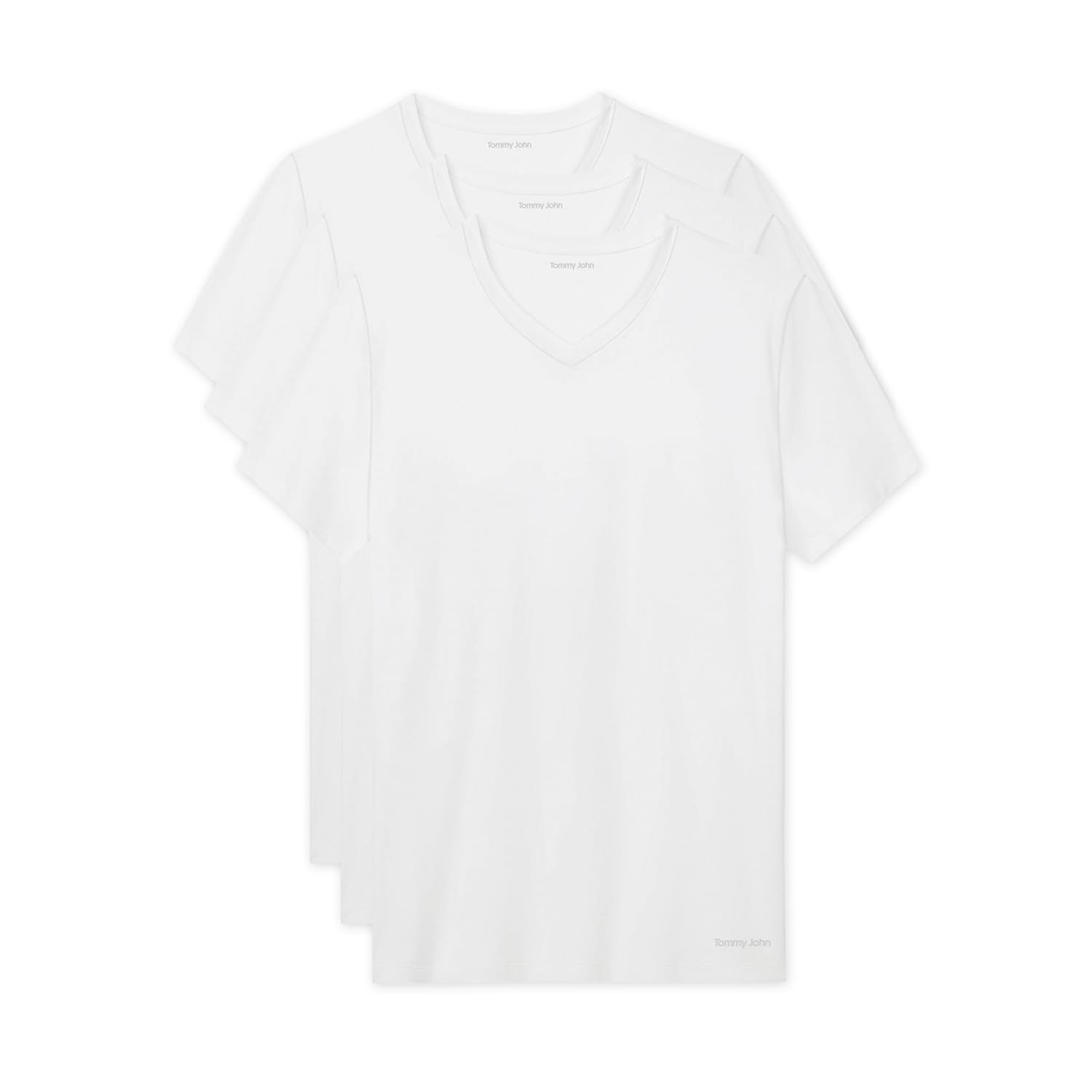Men's Essential Cool Cotton V-Neck Undershirt - Modern Fit