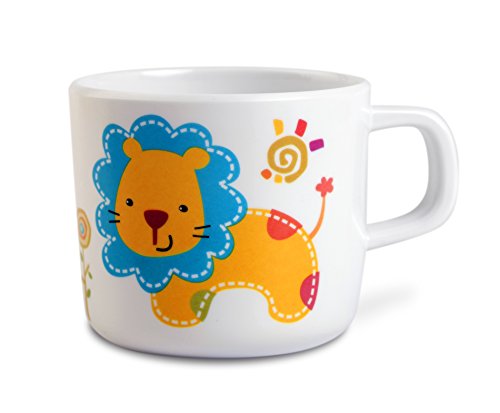 Culina Kids Melamine Dinnerware - Lion. Set of 5