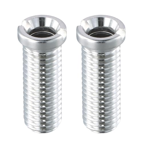 2 Piezas Tornillo Hueco para Válvula de Desagüe, 35 mm Tornillo Hueco, Tornillo Hueco para Fregadero, Accesorios de Desagüe, Se Adapta a Válvulas de Drenaje y Fregaderos de Cocina de 1,5' y 3,5'