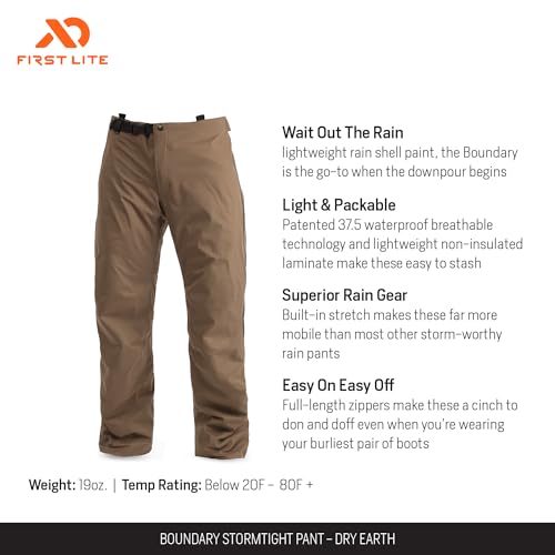 Lightweight Packable Waterproof Camo Hunting Pants for Men