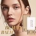Beauty Balm Serum Boosted Skin Tint,Hydrating Tinted Moisturizer,Lightweight Solid Tinted Foundation Stick,Sheer to Medium Coverage,Face Tint Balm Contour Stick,Tattoo Cover Up Makeup(#02)