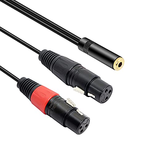ENOVA, Cavo Adattatore Audio, 5 Metri Da Jack Stereo Da 3,5 Mm A 2x Jack Mono Da 6,3 Mm | Enova - Connettore Pro AV E Cavo Di Collegamento Pro AV - Foto 6