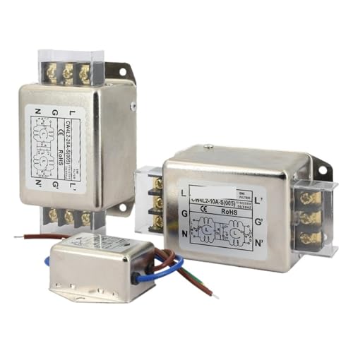 Filtro de alimentación EMI 220V con terminal CW4L2 de alta resistencia eléctrica