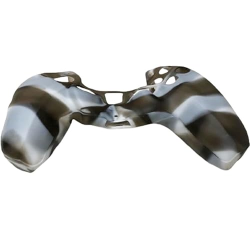 Capa Case Protetora De Silicone Gel Compatível Para Controle Playstation 5 Ps5 Cores Camuflada E Lis