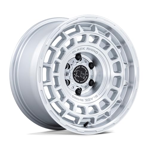 Black Rhino BR024 AWOL 17x8.5 6x135 +25mm Silver Wheel Rim 17