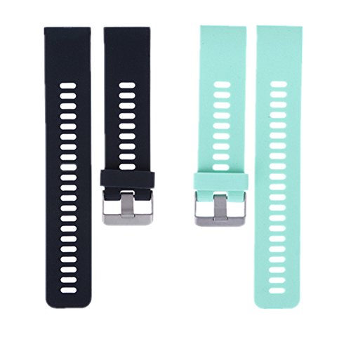 Meiruo Correa de Repuesto para Garmin Forerunner 35, Pulsera para Garmin Forerunner 35 (Set 1)
