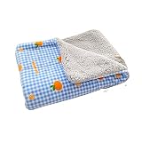 KOOBS Hundedecke Katzendecke Four Seasons Koralle Fleece Decke Haustier Special Cat Decke Katze Mit Kleiner Quilthund Schlafmatte-70X100Cm,T