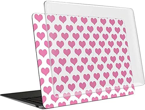 Skinit Case + Skin Compatible with MacBook Air 13in M1 (2021) Originally Designed Plush Pink Hearts Design