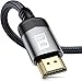 4K HDMI Cable 12M, AviBrex HDMI 2.0 Cable High Speed 18Gbps Nylon Braided HDMI Lead Support 4K@60Hz 2K@144/165Hz,2160p,1080p,3D... 2.2,ARC Compatible TV,Blu-Ray,PS4/5,Xbox,Proje...