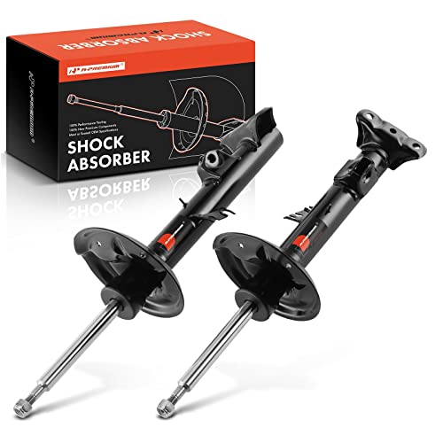 A-Premium Front Struts Compatible with BMW E36 Series 325i/325is 1992-1994, 325i/325is 1995, 328i/328is 1996-1999, w/Sport Susp - 2x Replacement Suspension Bare Strut Shock without Coil Spring