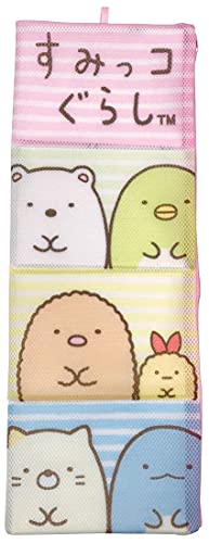 アイプランニング 4ポケットランドリーポーチ すみっコぐらし ボーダー K2040B W23×H62cm