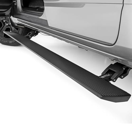 Rough Country Power Running Boards for Ram 1500 Quad Cab (2019-2025) -...