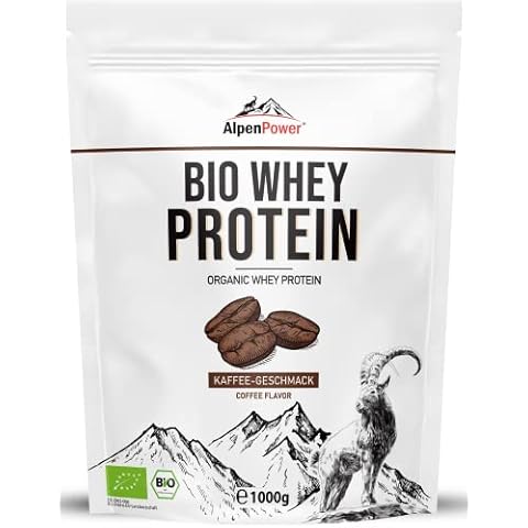 AlpenPower BIO Whey Protéine Café 1 kg Cover