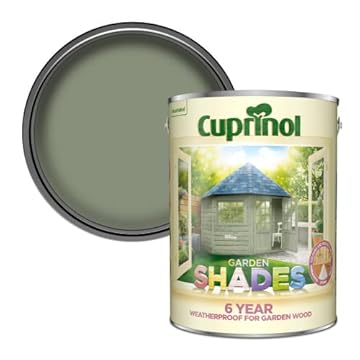 Cuprinol CUPGSWIL5L 5 Litre Garden Shades Paint - Willow