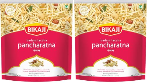 Image of Bikaji Badam Laccha Pancharatna, 350g (Pack of 2)