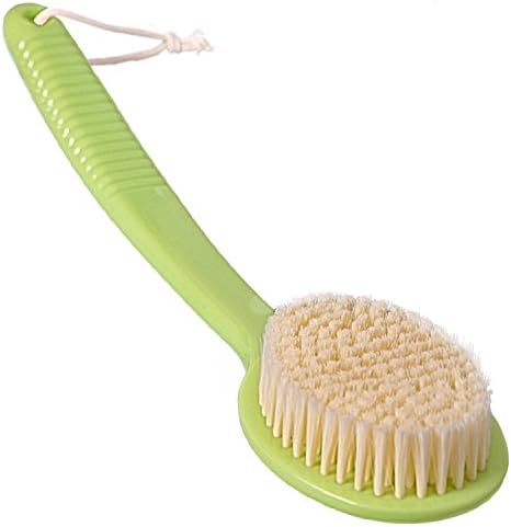 Yi Lin Home - Soft Bath Brush Body Brush Long Handle Body Shower Brush exfoliating Scrubber for Men and Women (Green)