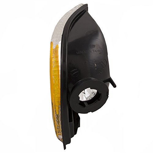 Headlightsdepot Chrome Housing Pick Up Truck Corner Signal Lights W/O Sport Compatible With Dodge Ram 1500 2500 3500 Includes Left Driver And Right Passenger Side Signal Lights #TOP2