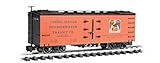 Train Rolling Stock Reefer Car Golden Eagle Oranges Large Scale